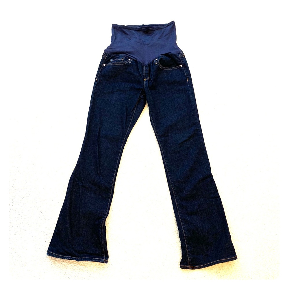 GAP maternity 1969 full panel sexy boot dark 4s